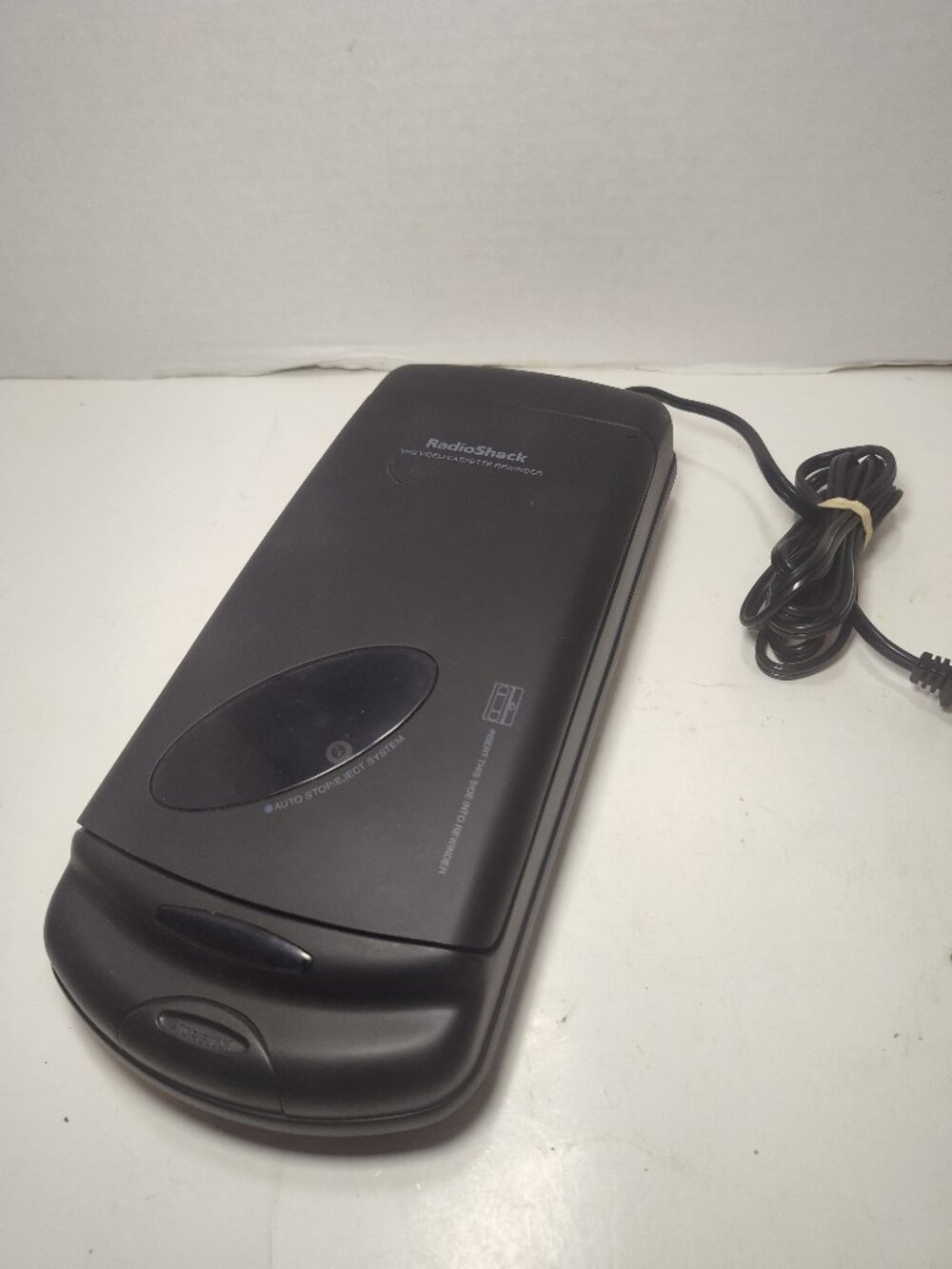 RadioShack 44-1223 Slim-Line VHS Video Cassette Rewinder Tested Working